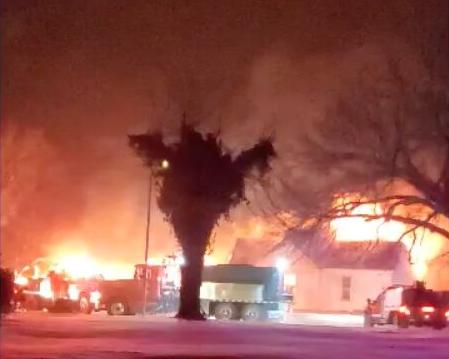 Pond Creek fire 2.14.21